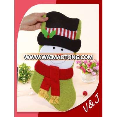 Santa Claus Christmas Stocking Sock Gift Bag Tree Decorating